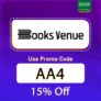 BooksVenue KSA Coupon Code (AA4) Enjoy Up To 50% OFF