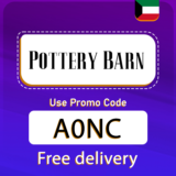 Pottery Barn Kuwait Discount Coupon (A0NC) Enjoy Up To 80% OFF