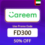 Careem Food UAE Coupon Code (FD300) Enjoy Up To 70% OFF