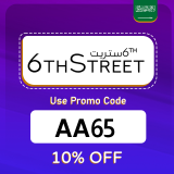 6th Street KSA Promo Code (AA65) Enjoy Up To 60% OFF