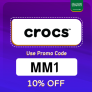 Crocs KSA Promo Code (MM1) Enjoy Up To 50% OFF