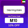 Bloomingdales UAE Coupon Code (M10) Enjoy Up To 50% OFF