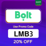 Bolt KSA Discount Code (LMB3) Enjoy Up To 70% OFF