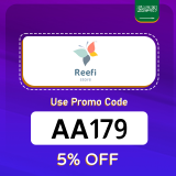 Reefi KSA Promo Code (AA179) Enjoy Up To 70% OFF