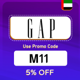 Gap UAE Coupon Code (M11) Enjoy Up To 80% OFF