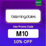 Bloomingdales KSA Promo Code (M10) Enjoy Up To 60% OFF