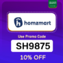 Homzmart KSA Coupon Code (SH9875) Enjoy Up To 60% OFF